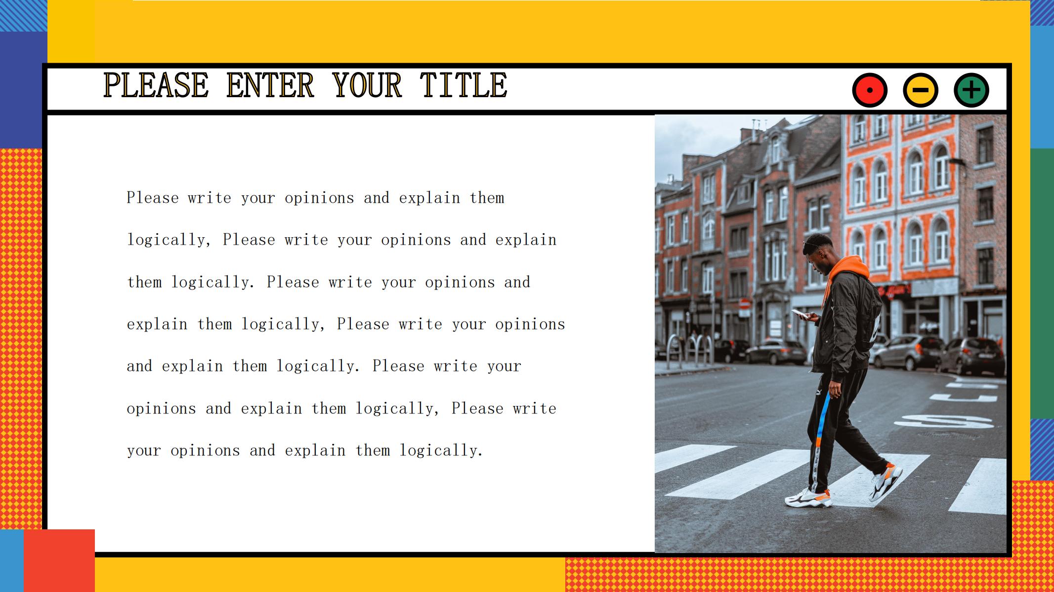 图片[6]-复古PPT模版阿豆的春天插画风格潮牌街头风年度总结ppt模板-汉乐府