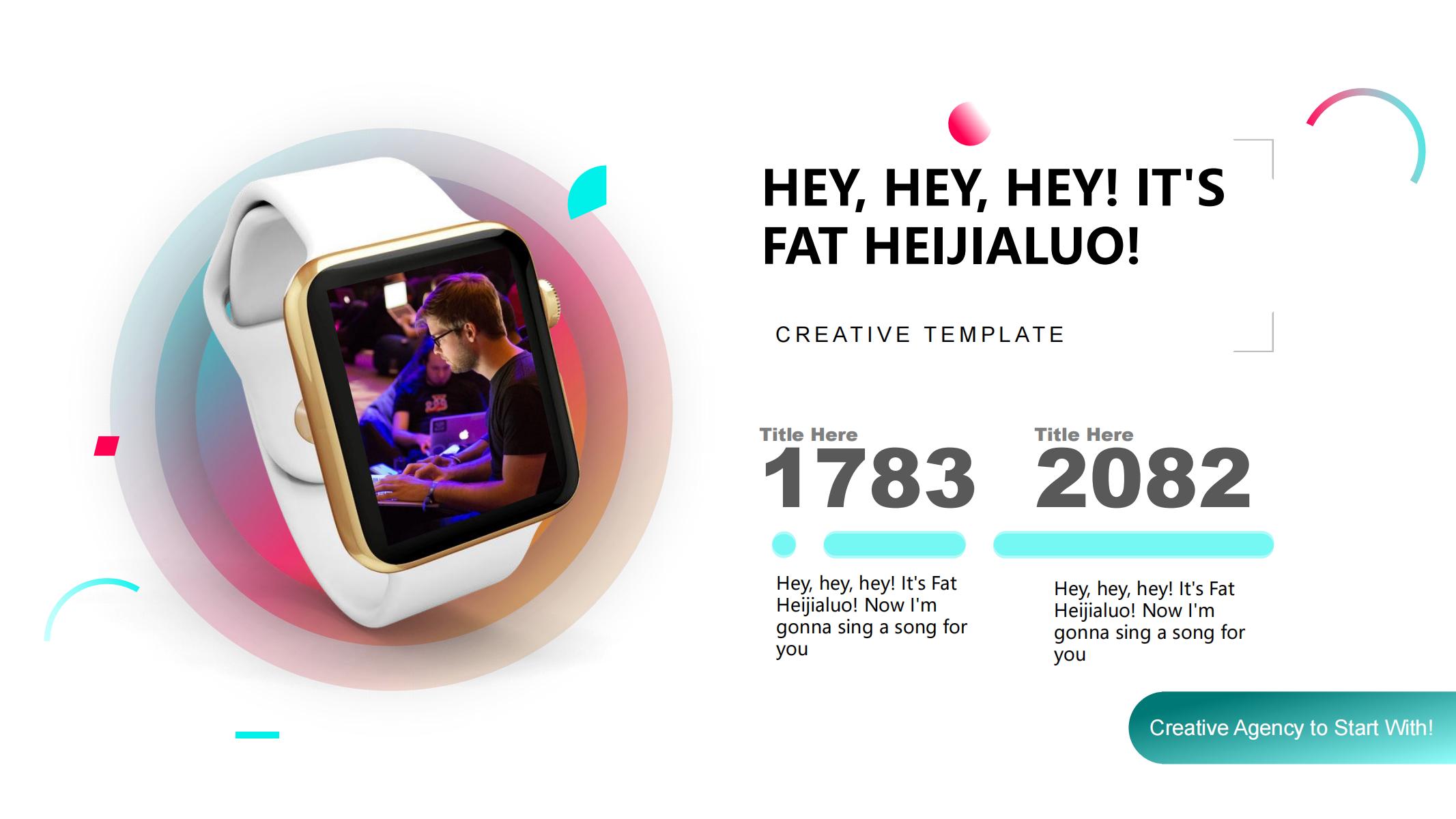 图片[7]-抖音风PPT模版视觉动感科技潮流网红工作艺术炫彩商务策划-汉乐府