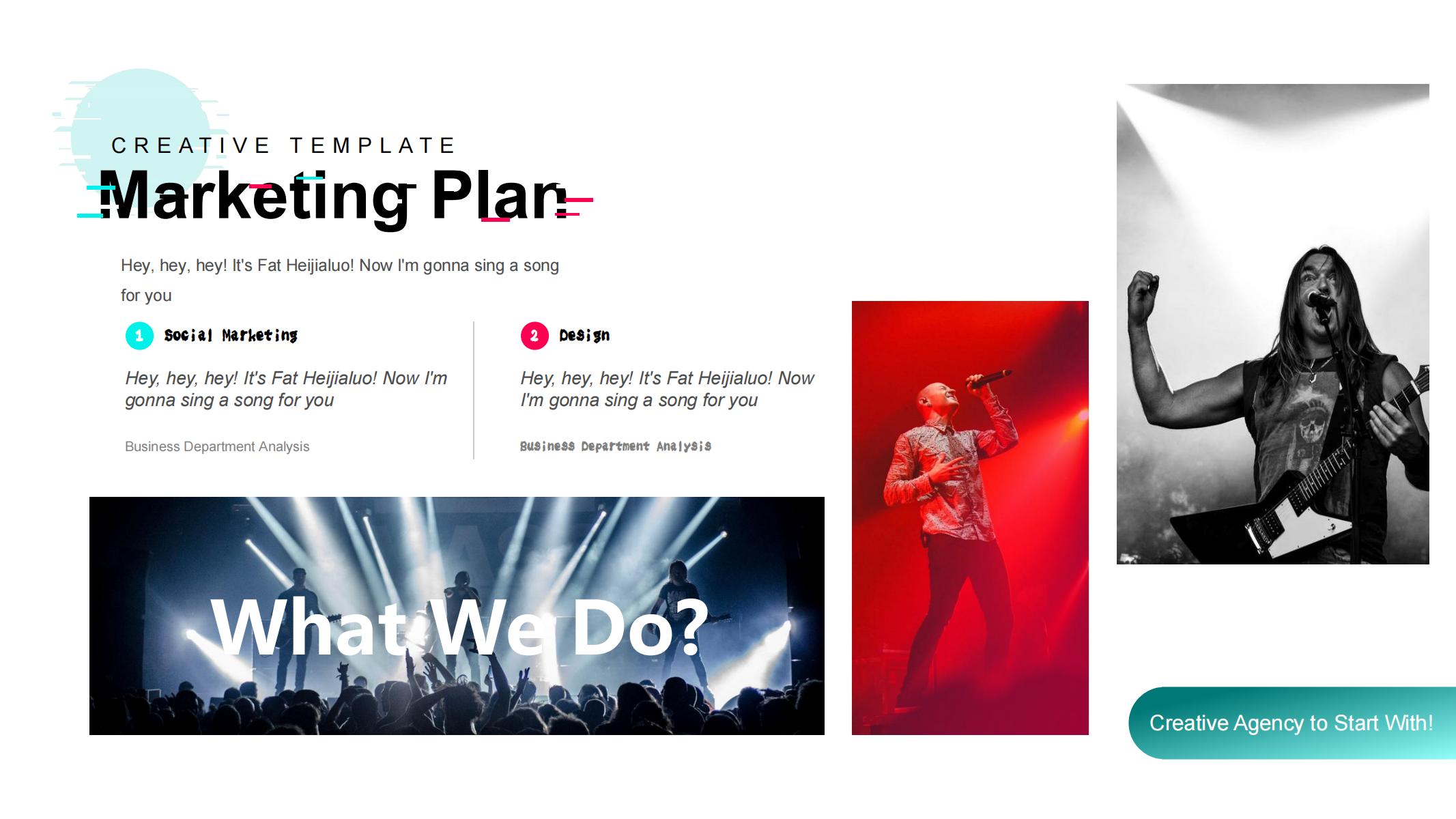 图片[20]-抖音风PPT模版视觉动感科技潮流网红工作艺术炫彩商务策划-汉乐府