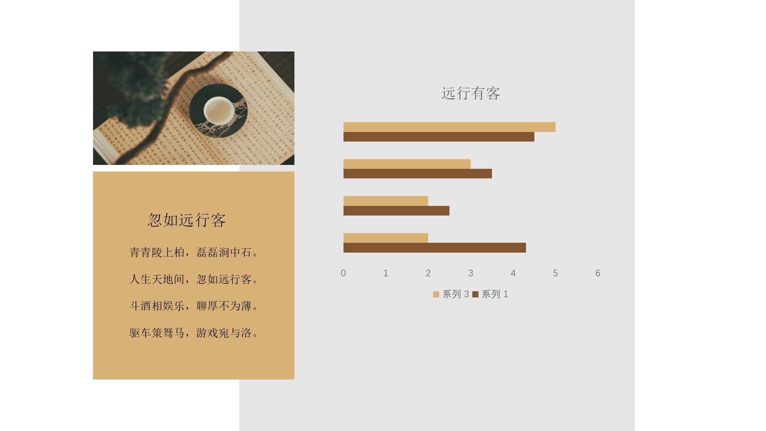 图片[22]-中国风PPT模版诗画画册古朴黄色读书分享传承文化历史教育-汉乐府